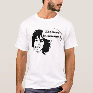 I believe in science tシャツ