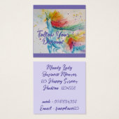 I Believe In Unicorns Rainbow Follow Your Dreams (正面&裏面)