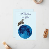 I Believe in You Note Card ノートカード (正面/裏面インサイチュ)