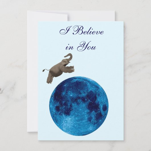 I Believe in You Note Card ノートカード (正面)