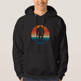 I Believe Sasquatch Bigfoot Men's Hoodie パーカ