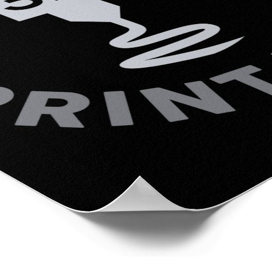 I Bet I Could Print That  ポスター (角)