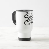 I BIKEマグ – 選択スタイル&カラー トラベルマグ (正面左)