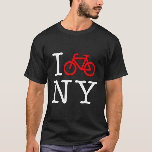 I Bike New York  Tシャツ (正面)