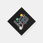 I Blasted Through 100 Days Of School 100Th Day Tea スタンダードカクテルナプキン (角)