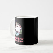 I Bleach My Stink Wrinkle  コーヒーマグカップ (正面左)