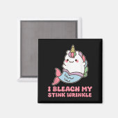 I Bleach My Stink Wrinkle  マグネット (正面/裏面)