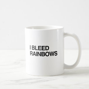 I BLEED RAINBOWS.png コーヒーマグカップ