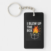 I blew up the box key chain キーホルダー (正面)
