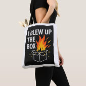 I blew up the box Tote Bag トートバッグ (クローズアップ)