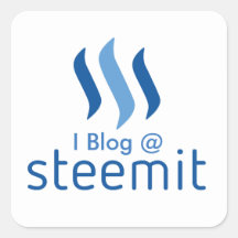 I Blog @ Steemitステッカー
