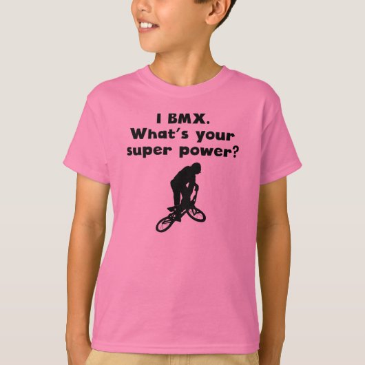 I BMXパワーすごいー Tシャツ (正面)