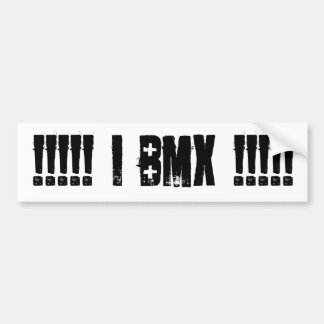 !!!!! I bmx!!!!! バンパーステッカー
