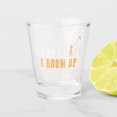 I Boom Opを持ち上げない – おもしろい Set Life ショットグラス (正面)