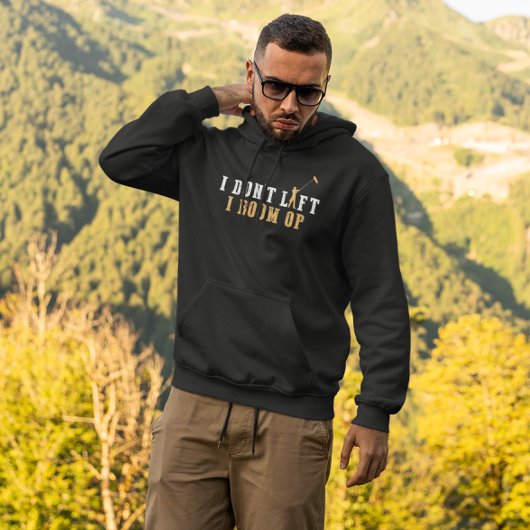 I Boom Opを持ち上げない – 映画クルー パーカ