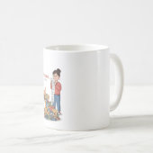 I Bought The Frenchie Everything Funny French Bull コーヒーマグカップ (正面右)