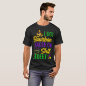 I Bourbon Faced Mardi Gras Working Bourbon得（I Bour Tシャツ (正面フル)