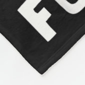 I Brake For Cows Funny Ufo Alien Abduction Consrac フリースブランケット (角)