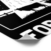 I Brake For Cows Funny Ufo Alien Abduction Consrac ポスター (角)