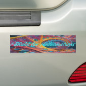 I Brake for Hallucinations Bumper Sticker バンパーステッカー (車上)