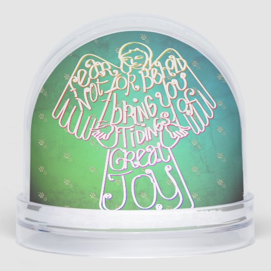 "I bring you tidings of great joy"Snow Globe (正面)