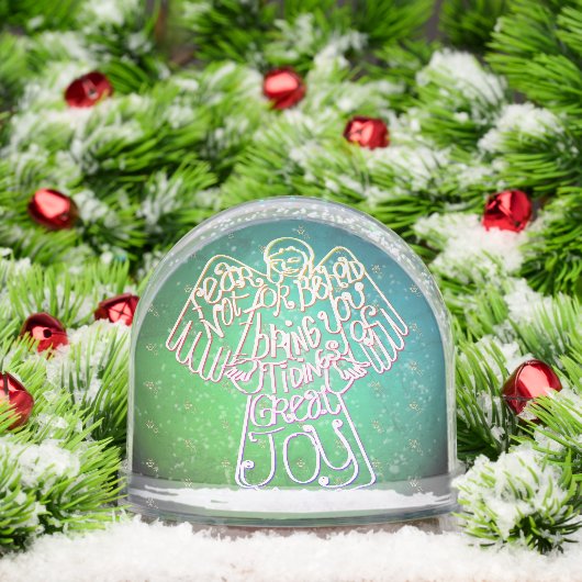 "I bring you tidings of great joy"Snow Globe (クリスマス)