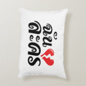 I Broken ハート(Love)ラコン★タイ語★ アクセントクッション (裏面(縦))