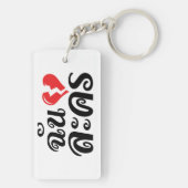 I Broken ハート(Love)ラコン★タイ語★ キーホルダー (裏面)