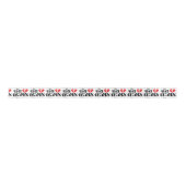 I Broken ハート(Love)ラコン★タイ語★ サテンリボン (正面)