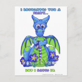 I Broughted妖精、しかしI Eatedそれ ポストカード (正面)