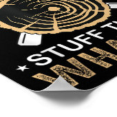 I Build Things And I Know Stuff That's What I Do  ポスター (角)