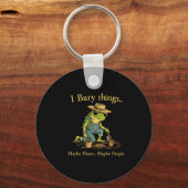 I bury things maybe plants maybe people  キーホルダー (正面)