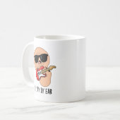 I By Ear遊 Guitar音楽おもしろいミュージシャンPun コーヒーマグカップ (正面左)