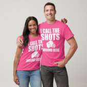 I Call The Shots Around Here Funny Photography T S Tシャツ (ユニセックス)