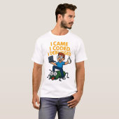 I Came I Coded I Debugged Funny Programmer T-Shirt Tシャツ (正面フル)