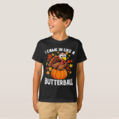 I Came In Like A Butterball Funny Harvest Day Men  Tシャツ (正面フル)