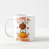 I Came In Like A Butterball Funny Thanksgiving Men コーヒーマグカップ (左)