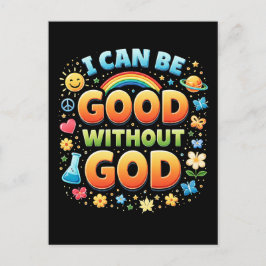 I Can Be Good Without God ポストカード