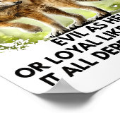 I Can Be Mean As For Sweet As Candy Cold As Water  ポスター (角)