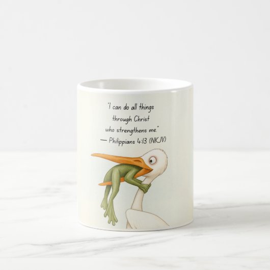 I can do all things Mug コーヒーマグカップ (中央)