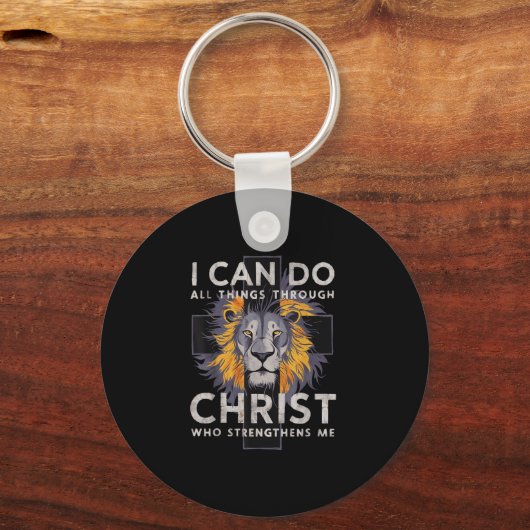I Can Do All Things Through Christ  キーホルダー (正面)
