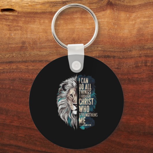 I Can Do All Things Through Christ  キーホルダー (正面)