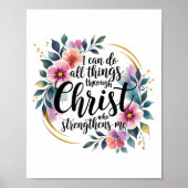 I Can Do All Things Through Christ  ポスター (正面)