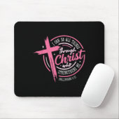 I Can Do All Things Through Christ Breast Cancer A マウスパッド (マウス)