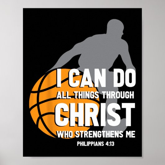 I Can Do All Things Through Christ Christian Byske ポスター (正面)