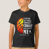 I Can Do All Things Through Christ Christian Byske Tシャツ (正面)