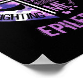 I Can Do All Things Through Christ - Epilepsy Awar ポスター (角)