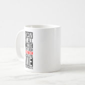 I Can Do All Things Through Christ - Faith コーヒーマグカップ (正面左)