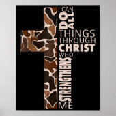 I Can Do All Things Through Christ Who Strengthens ポスター (正面)