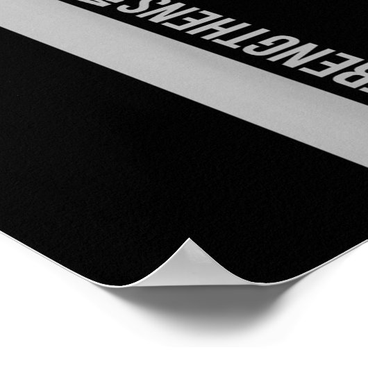 I Can Do All Things Through Christ Who Strengthens ポスター (角)